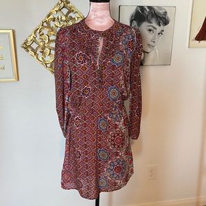 Vintage print dress
